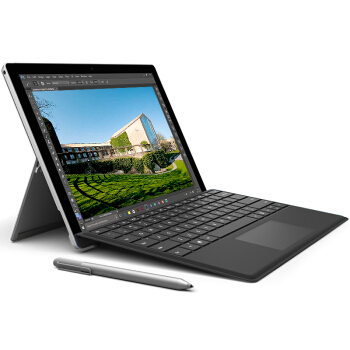 【黑色键盘套装】微软（Microsoft）Surface Pro 4 （Intel i5 4G内存 128G存储 触控笔 预装W